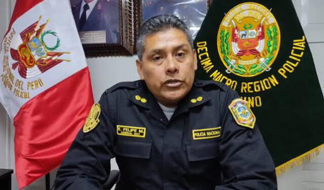 General PNP Felipe Monroy, jefe de la Séptima Región Policial Lima. Foto: difusión   