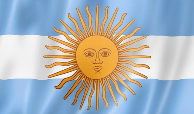 Durante la independencia de Uruguay, los nueve departamentos que originalmente formaban parte del mismo están simbolizados por las franjas. Foto: Freepik   