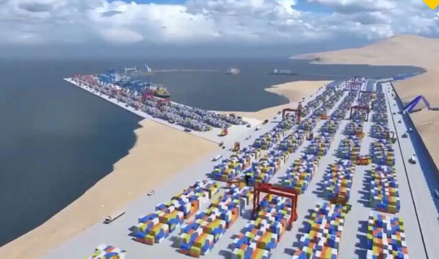 Megapuerto demandará una inversión aproximada de 7.000 millones de dólares. Foto: difusión Megapuerto demandará una inversión aproximada de 7.000 millones de dólares. Foto: difusión