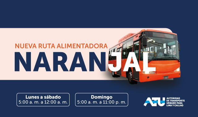 Ruta alimentadora Naranjal