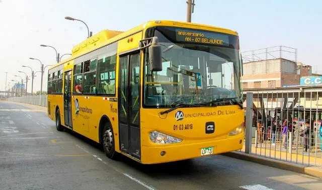 Alimentador Belaúnde del Metropolitano. Foto: ATU   