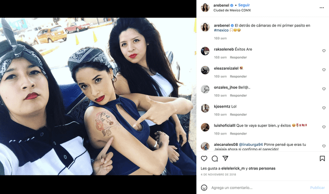 La actriz Areliz Benel tuvo una corta aparición en la serie de Selena Quintanilla. Foto: Areliz Benel/Instagram