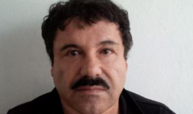 (FILES) In this file photo taken on February 23, 2014  is a handout released by the Attorney General of Mexico (PGR), of the mugshot of Mexican drug trafficker Joaquin Guzman Loera, aka "el Chapo Guzman", published on the PGR website on February 22, 2014. The Sinaloa cartel leader - the most wanted by US and Mexican anti-drug agencies - was arrested by Mexican marines at a resort in Mazatlan, northern Mexico. - After a dramatic decades-long run as one of the world's most notorious druglords, there is little suspense about what will happen in a New York courtroom on Wednesday: Joaquin "El Chapo" Guzman is expected to be sentenced to life in prison. (Photo by - / PGR / AFP)