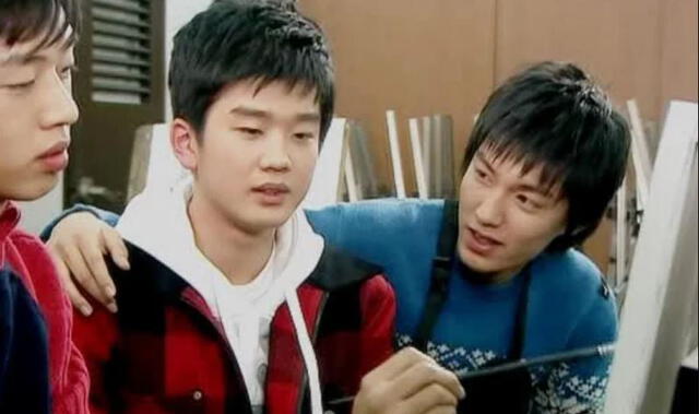 Lee Min Ho en el drama Sharp (2003) cuando tenía 16 años. Foto: captura YouTube