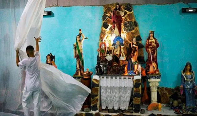 Casi 180 templos afrobrasileños fueron cerrados el año pasado. Foto: AFP