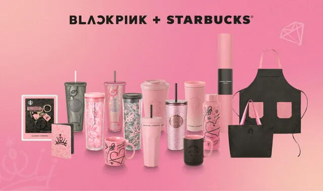 Colaboración de BLACKPINK x Starbucks: productos oficiales