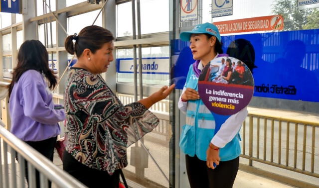 Personal del Metropolitano se encuentra en constante capacitación para atender a los usuarios. Foto: X/Metropolitano   