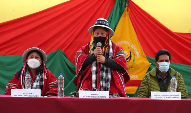 Guido Bellido. Foto: PCM