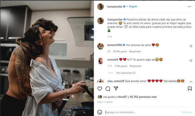 Ivana Yturbe dedica emotivo mensaje en redes sociales. Foto: Ivana Yturbe/ Instagram