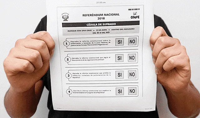 ONPE: consulta aquí si eres miembro de mesa en este Referéndum 2018