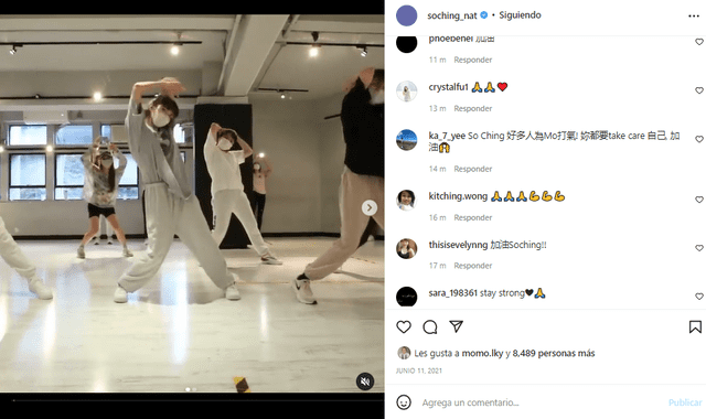 MIRROR, bailarín Ah Mo, Instagram, novia