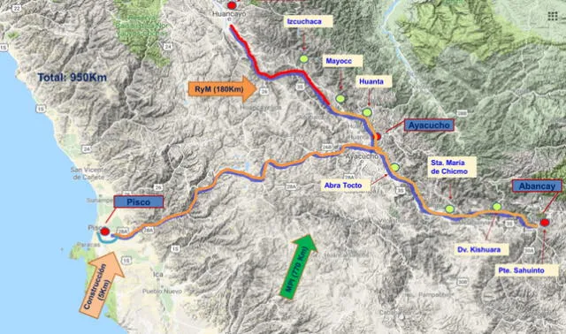  Carretera Longitudinal de la Sierra. Foto: ProInversión   