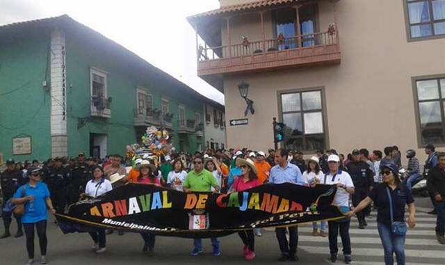 Cajarmarca despide a la fiesta del carnaval | VIDEO
