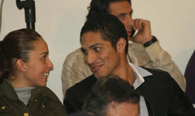 Paolo Guerrero y Thalía Echecopar