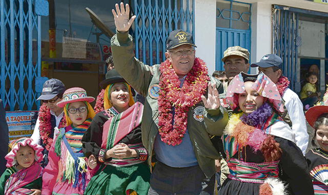 Kuczynski entrega viabilidad a plantas de tratamiento para descontaminar Titicaca