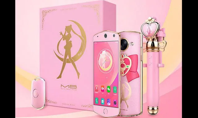 Lanzan smartphone oficial del popular ánime 'Sailor Moon' [FOTOS]