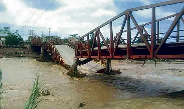 Situación se agrava en Trujillo por lluvias y desbordes de quebradas