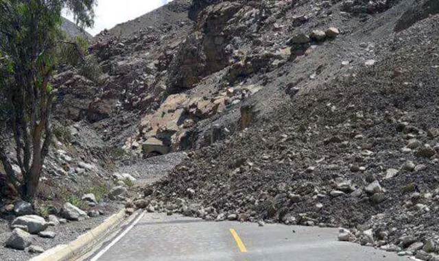 Tormentas destruyen vías en Áncash
