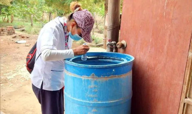 Lambayeque dengue larvas Geresa