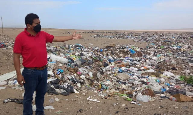 Julio Huerta Ciurlizza alcalde de Reque Chiclayo basura