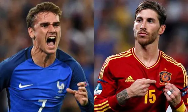 España ganó 2-0 a Francia en amistoso FIFA de UEFA
