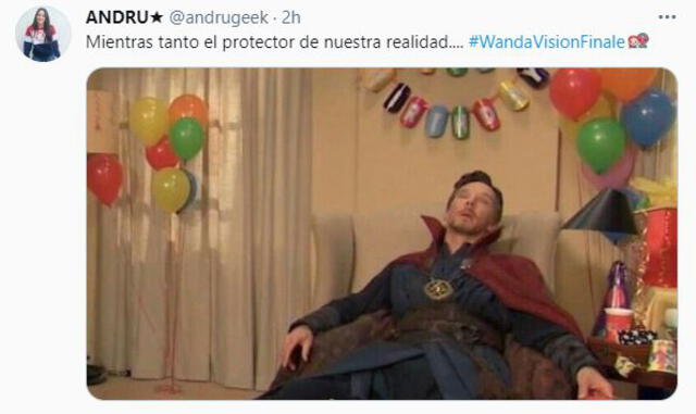 Wandavision: memes tras el final de la primera temporada. Foto: Twitter
