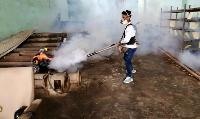 Lambayeque dengue fumigación