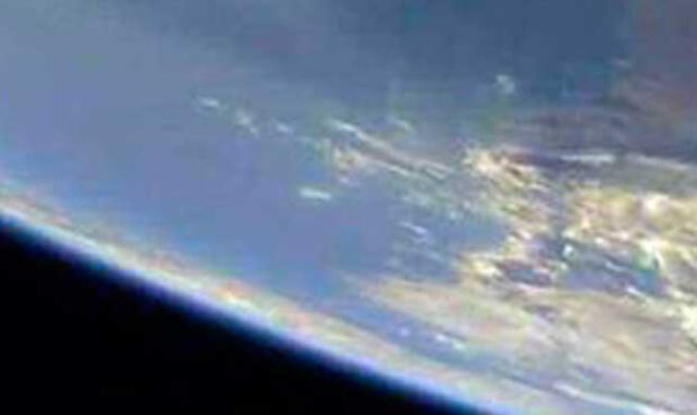 Corea del Norte exhibe las imágenes que tomó su misil balístico desde la atmósfera [FOTOS]