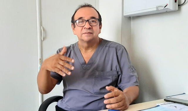 Jimmy Agüero Acuña, decano Colegio Médico de Lambayeque