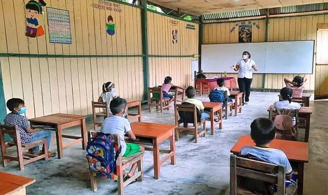 Lambayeque zona rural clases presenciales docentes vacunación