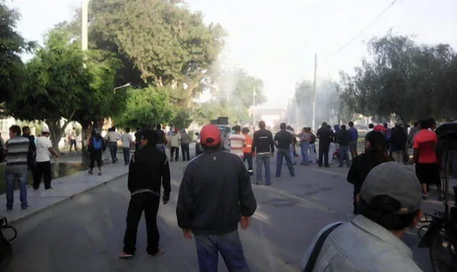 Chiclayo: Trabajadores de azucarera se enfrentan a la Policía en Tumán [VIDEO]