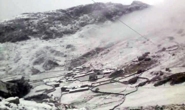 La región Cusco sufre fuertes tormentas y nevadas |FOTOS