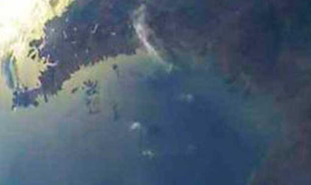 Corea del Norte exhibe las imágenes que tomó su misil balístico desde la atmósfera [FOTOS]