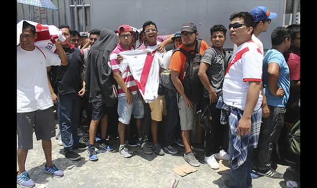 Perú vs. Uruguay: inició la venta de entradas en el Estadio Nacional | FOTOS