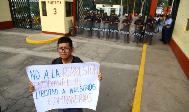 San Marcos: Se reanudan las clases tras la intervención de la Policía [FOTOS y VIDEO]