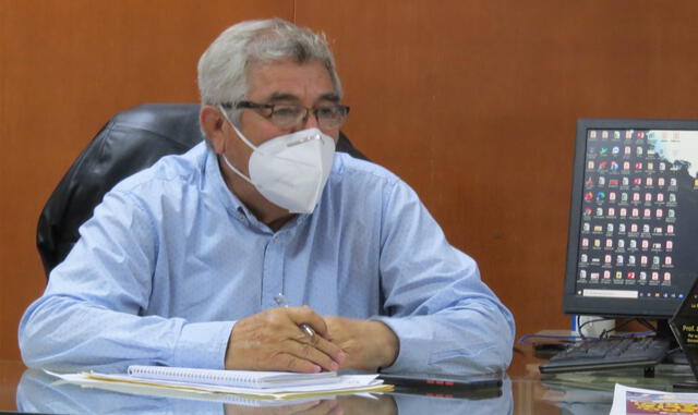 José Delgado Monteza gerente regional de Educación Lambayeque