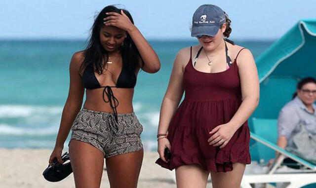 Facebook: La hija de Barack Obama es captada en las playas de Miami |FOTOS