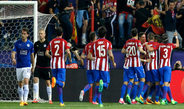 Goles y resumen: Atlético de Madrid venció a Leicester por 1 a 0 en cuartos de la Champions League [VIDEO]
