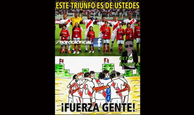 Perú vs. Uruguay: Memes de la victoria de la 'Blanquirroja' por Eliminatorias Rusia 2018 | IMÁGENES