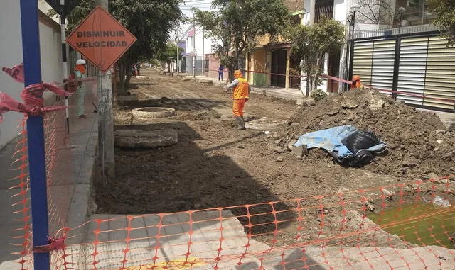 Chiclayo colapso de desagüe Fiscalía urbanización Santa Victoria Lambayeque