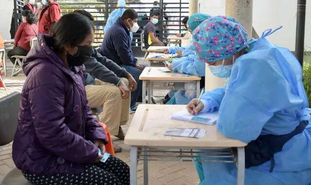 Lambayeque enfermeros Vacunatón COVID-19 vacunación