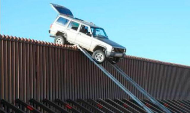 La impensada forma que tienen los narcos mexicanos para cruzar el muro hacia EE.UU.