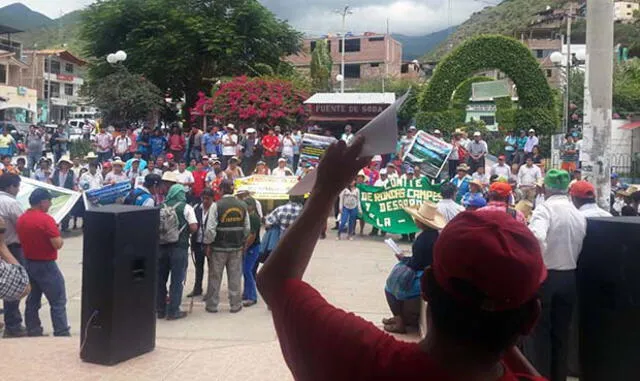 Cajamarca: paro en defensa de las lagunas