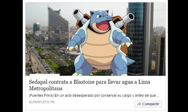 Curiosos memes en Facebook por Sedapal y el corte de agua en Lima |IMÁGENES