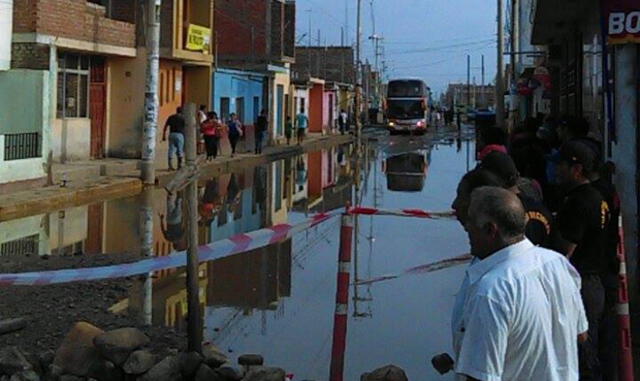 Lambayeque: Panamericana Norte Antigua se encuentra bloqueada por mal estado de la vía