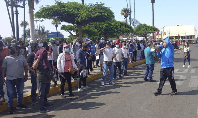 Áncash huelga trabajadores Chimbote