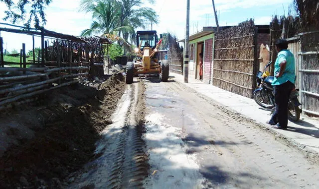 Piura: distrito de La Arena continúa con la reconstrucción 