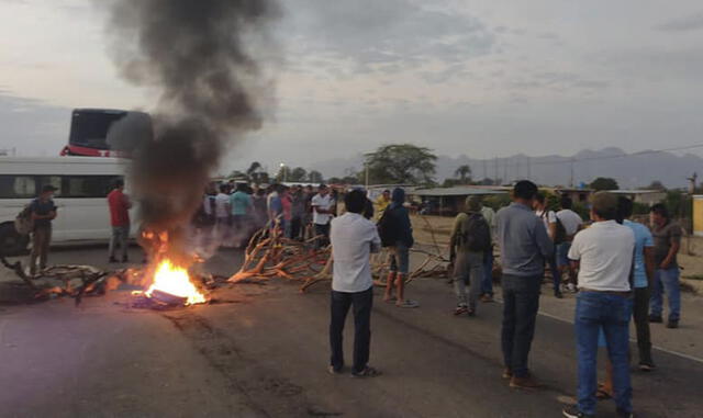Lambayeque protestas transportistas