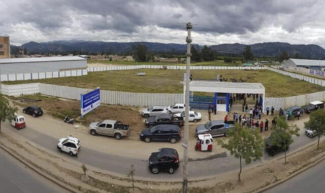 Cajamarca hospital terreno