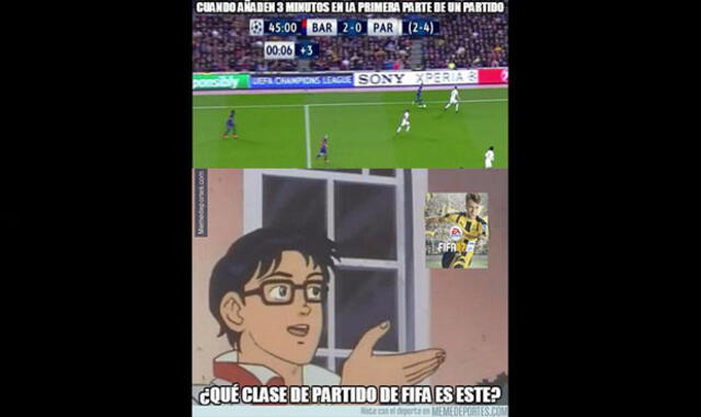 Memes en Facebook de la victoria del Barcelona sobre PSG en Champions League